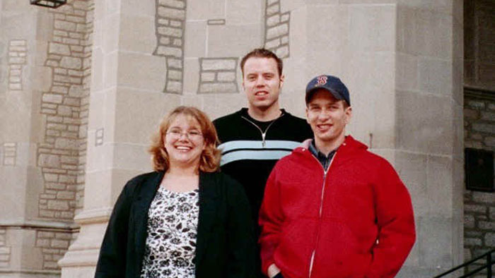 Group picture of Tiffany Maher, Leon Goeden and Daniel Robertson